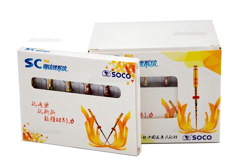 COXO SOCO SC-PRO Dental Controlled Memory NITI Files 21/25/31mm Mixed